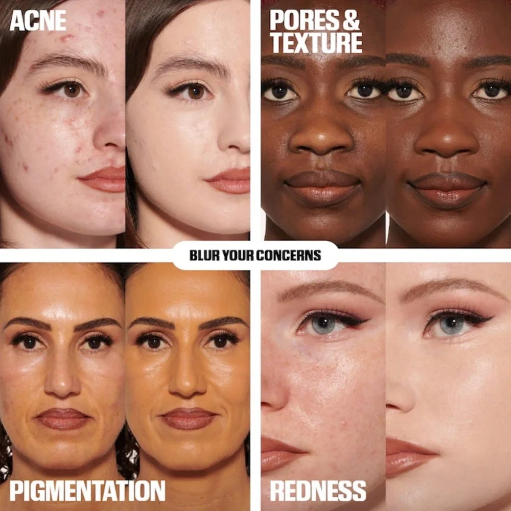 HUDA BEAUTY  Easy Blur Natural Airbrush Foundation Niacinamide - Chocolate Swirl